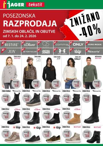 JAGER katalog - 21.1.2026 - 27.1.2026.