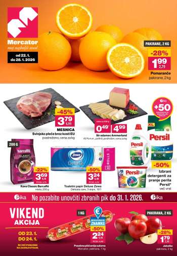 Mercator katalog - 22.1.2026 - 28.1.2026.