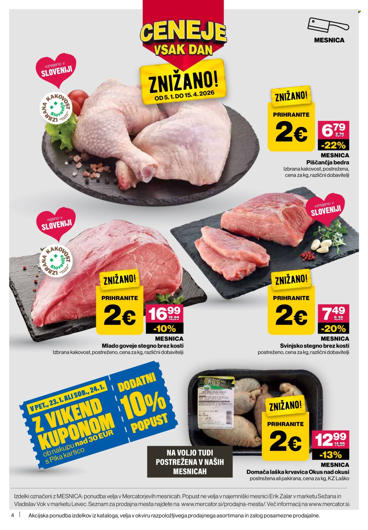Mercator katalog - 22.1.2026 - 28.1.2026. Stran 4