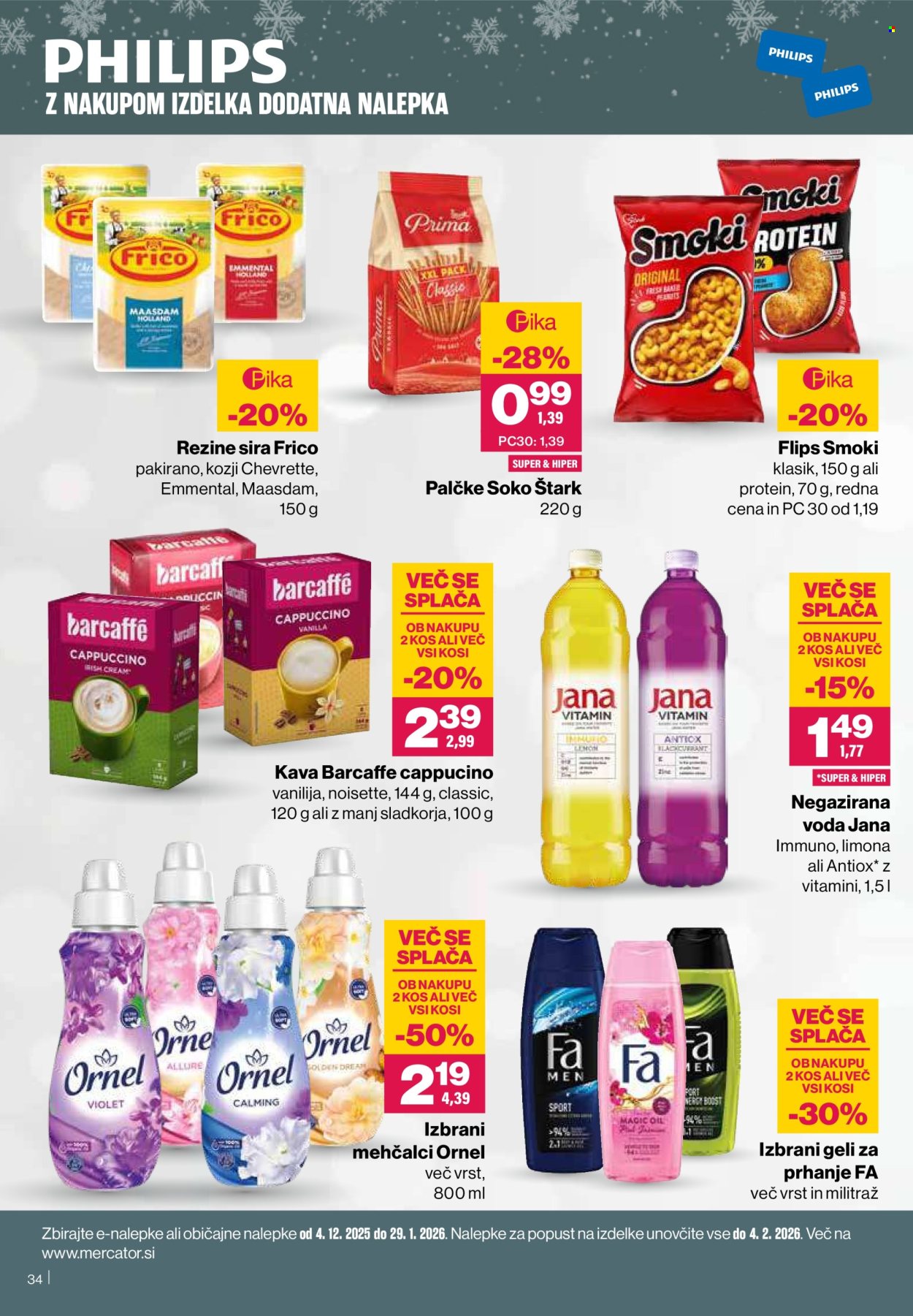 Mercator katalog - 22.1.2026 - 28.1.2026. Stran 34