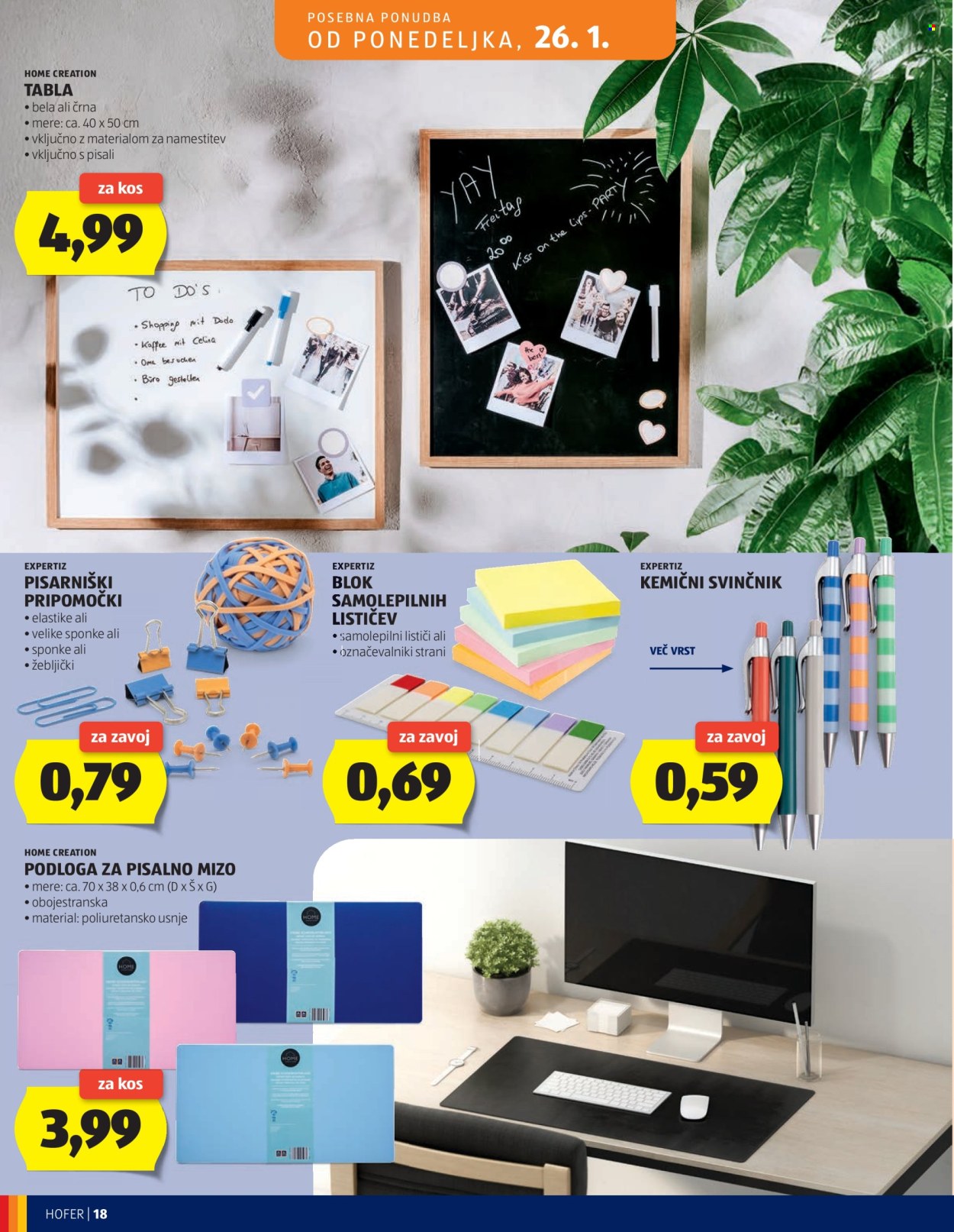 Hofer katalog - 21.1.2026 - 29.1.2026. Stran 18