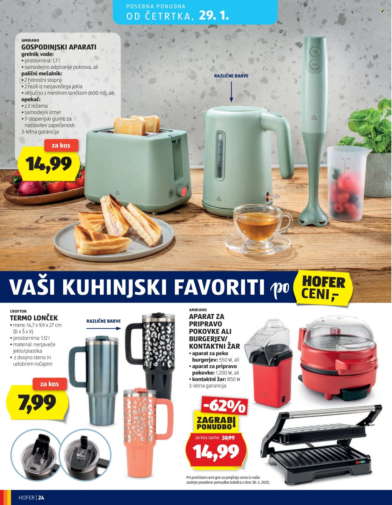 Hofer katalog - 21.1.2026 - 29.1.2026. Stran 24
