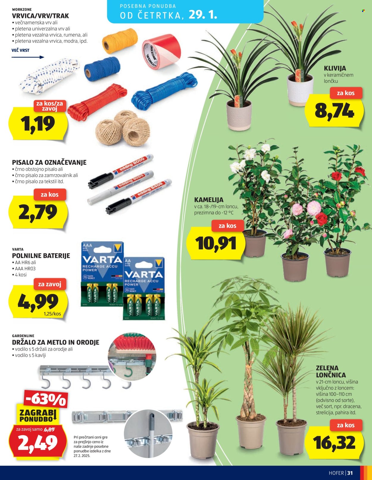 Hofer katalog - 21.1.2026 - 29.1.2026. Stran 31