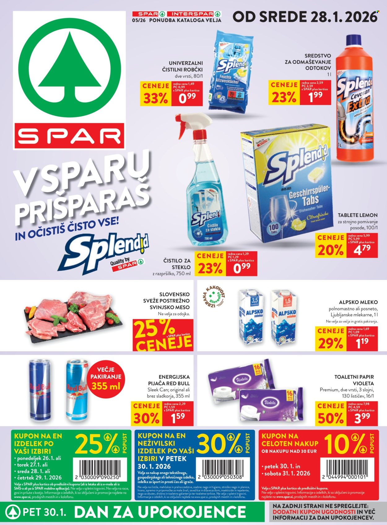 SPAR katalog - 28.1.2026 - 10.2.2026. Stran 1