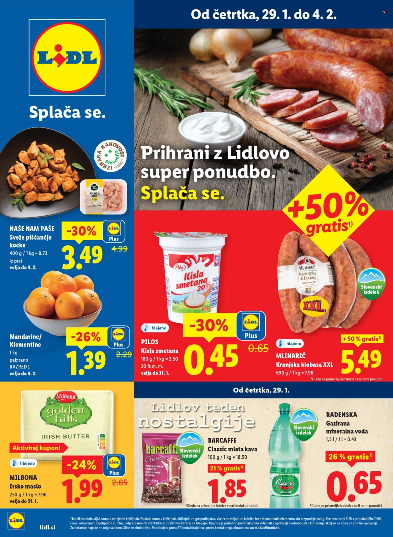 Lidl katalog - 29.1.2026 - 4.2.2026. Stran 1
