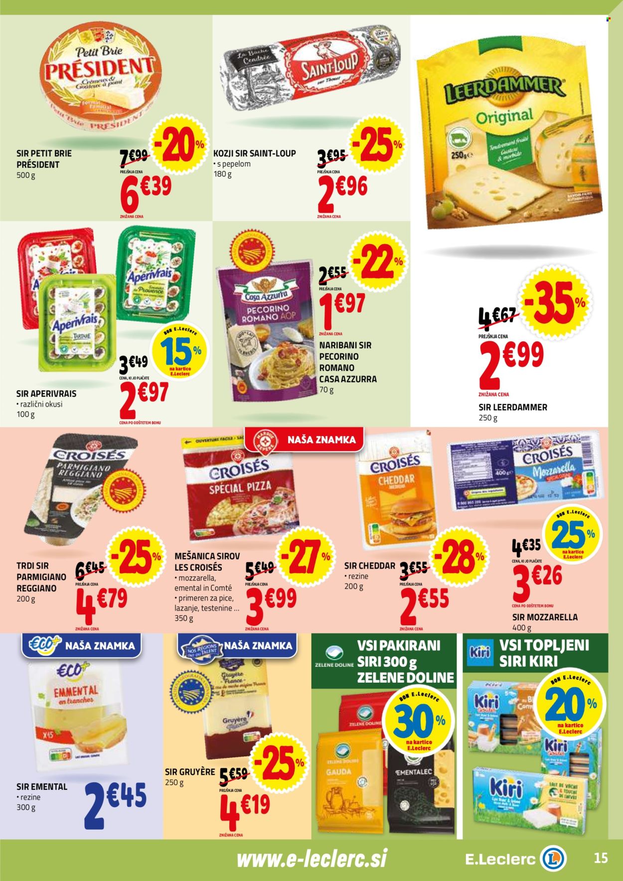 E.Leclerc katalog - 28.1.2026 - 7.2.2026. Stran 15