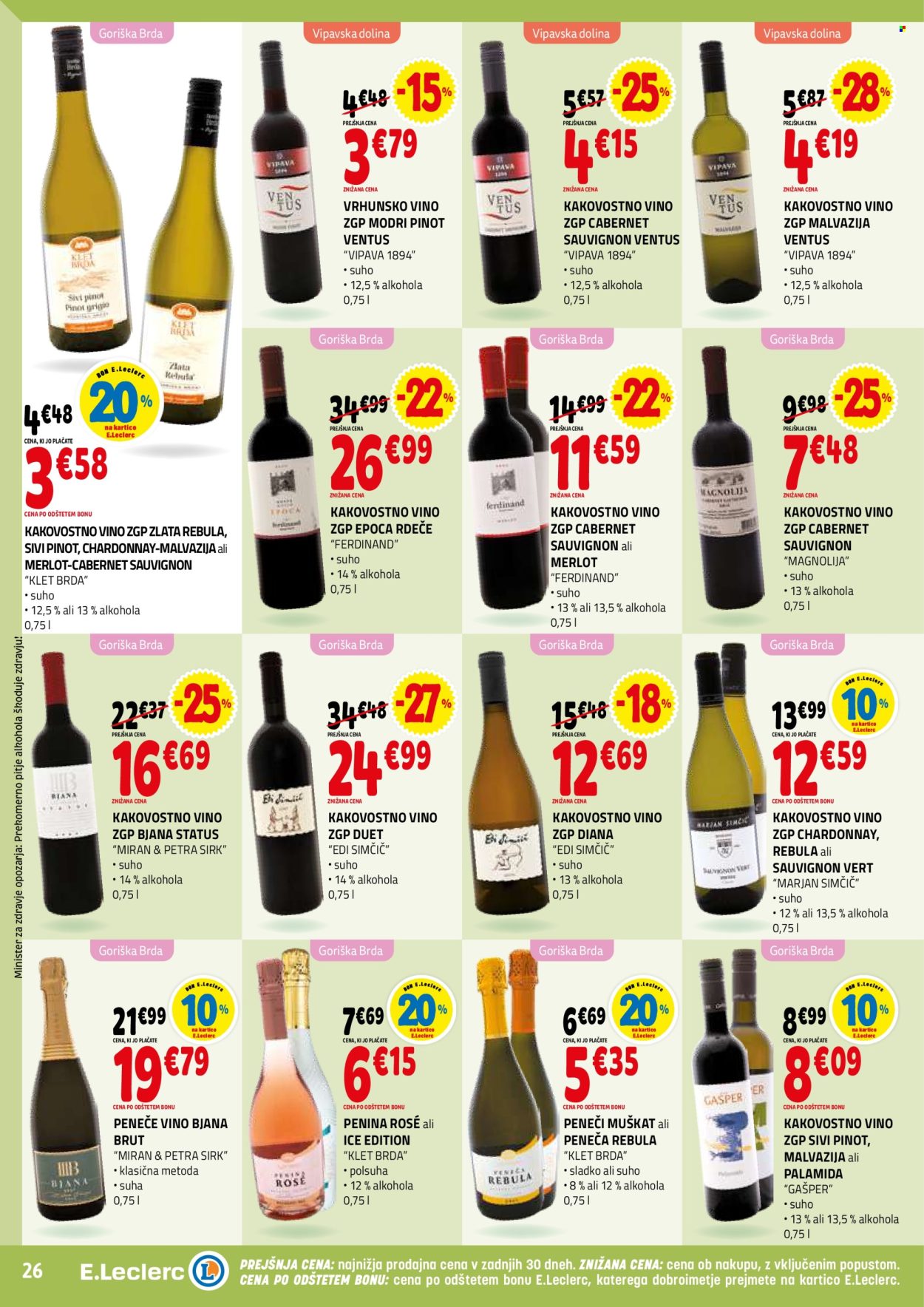E.Leclerc katalog - 28.1.2026 - 7.2.2026. Stran 26