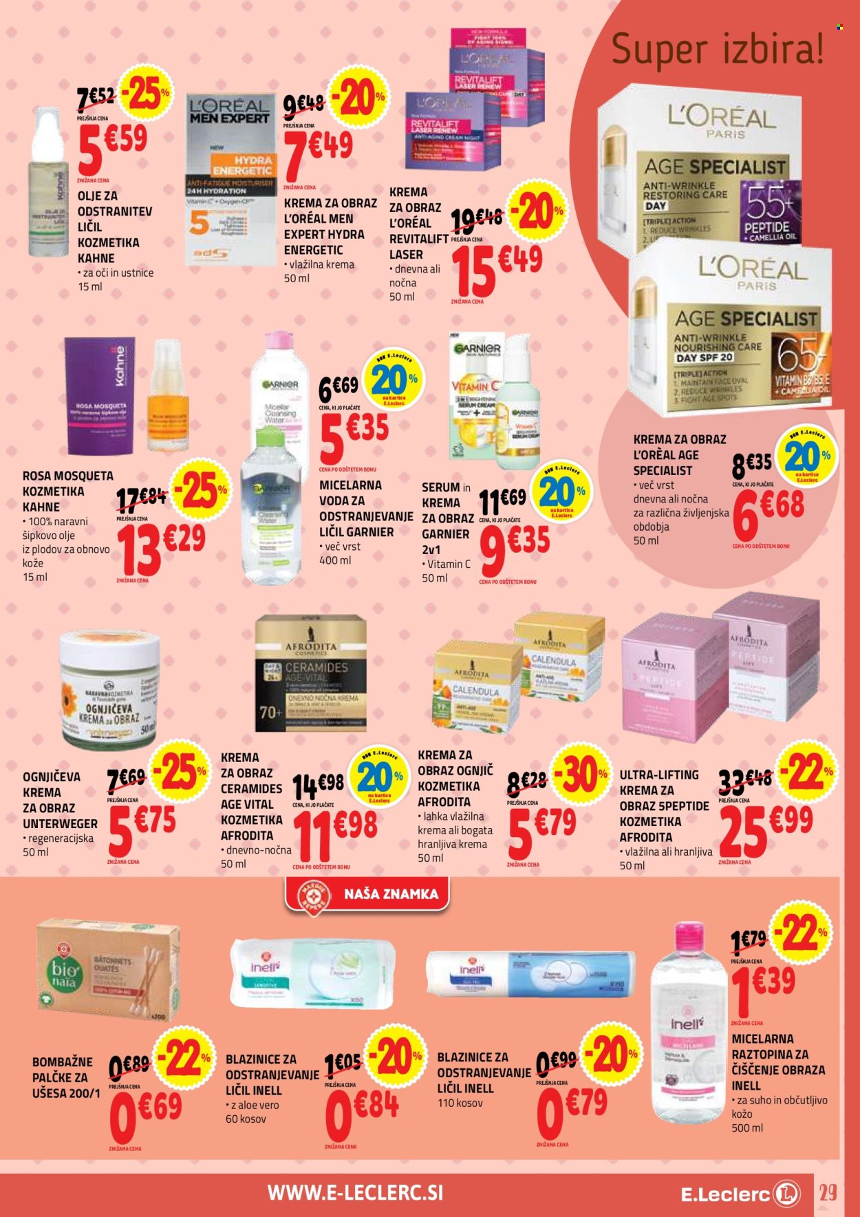 E.Leclerc katalog - 28.1.2026 - 7.2.2026. Stran 29