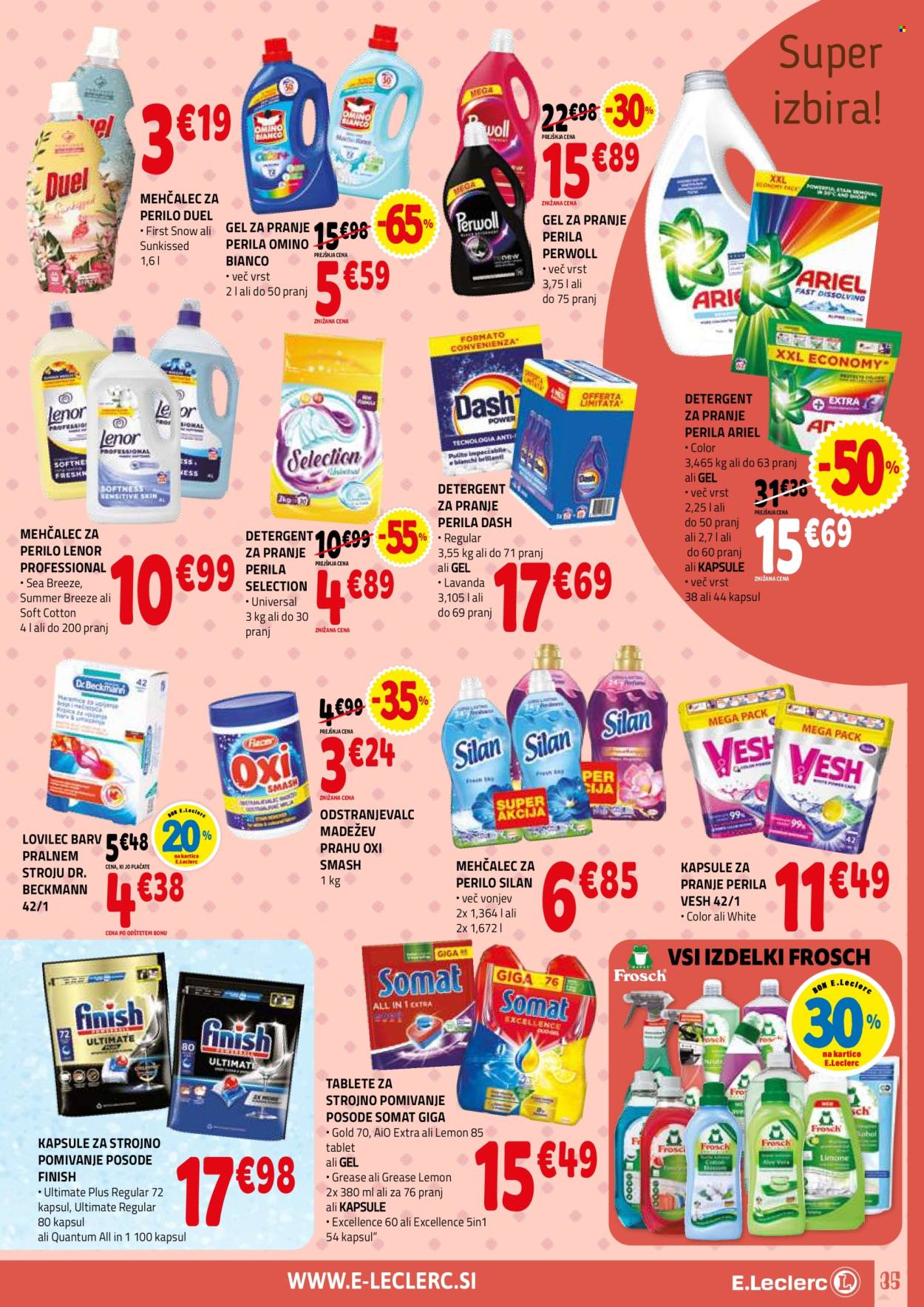 E.Leclerc katalog - 28.1.2026 - 7.2.2026. Stran 35