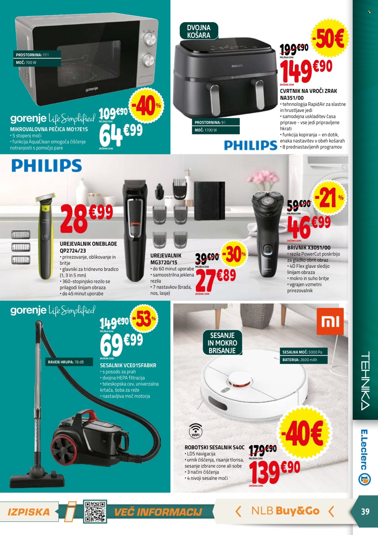E.Leclerc katalog - 28.1.2026 - 7.2.2026. Stran 39