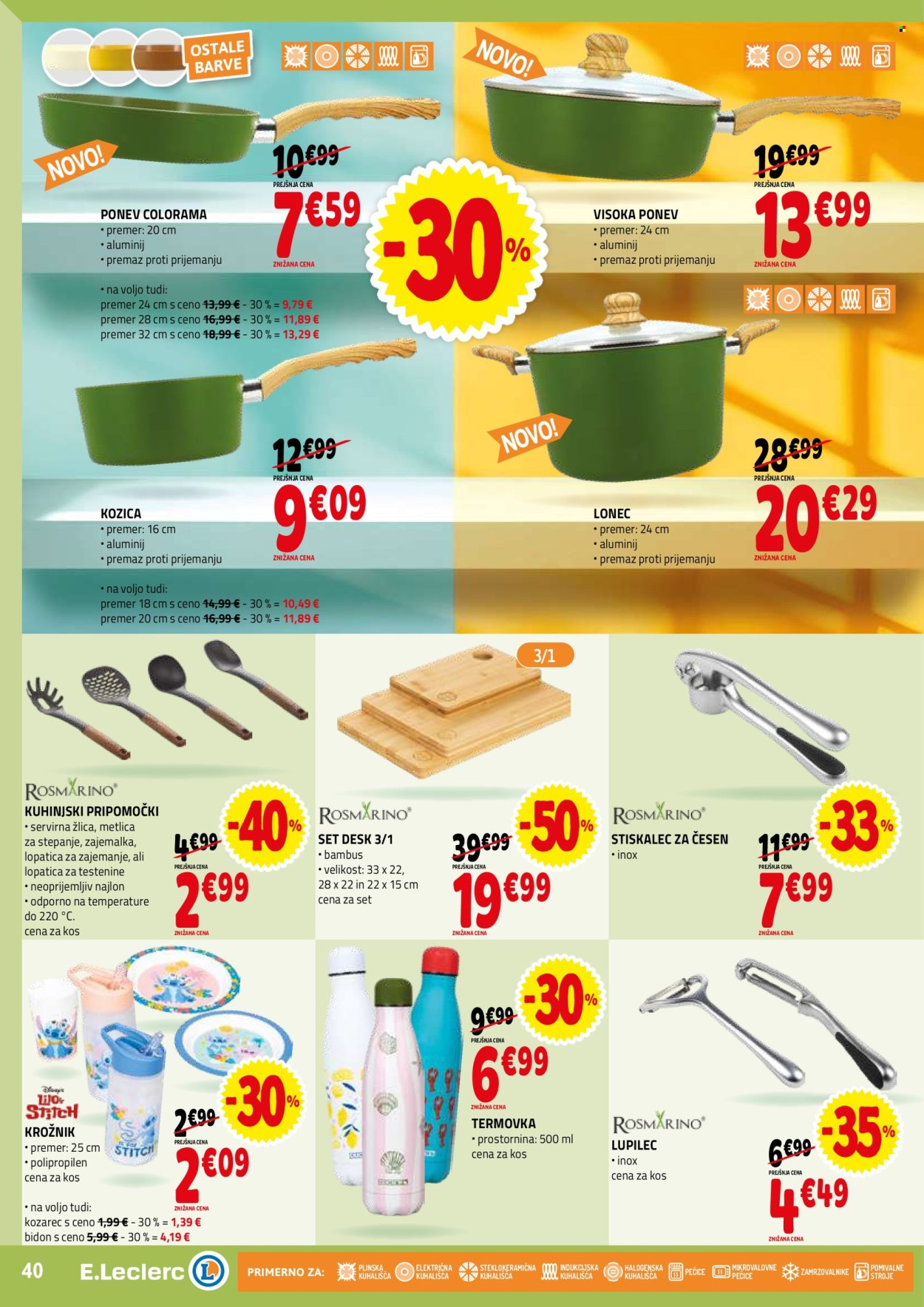 E.Leclerc katalog - 28.1.2026 - 7.2.2026. Stran 40