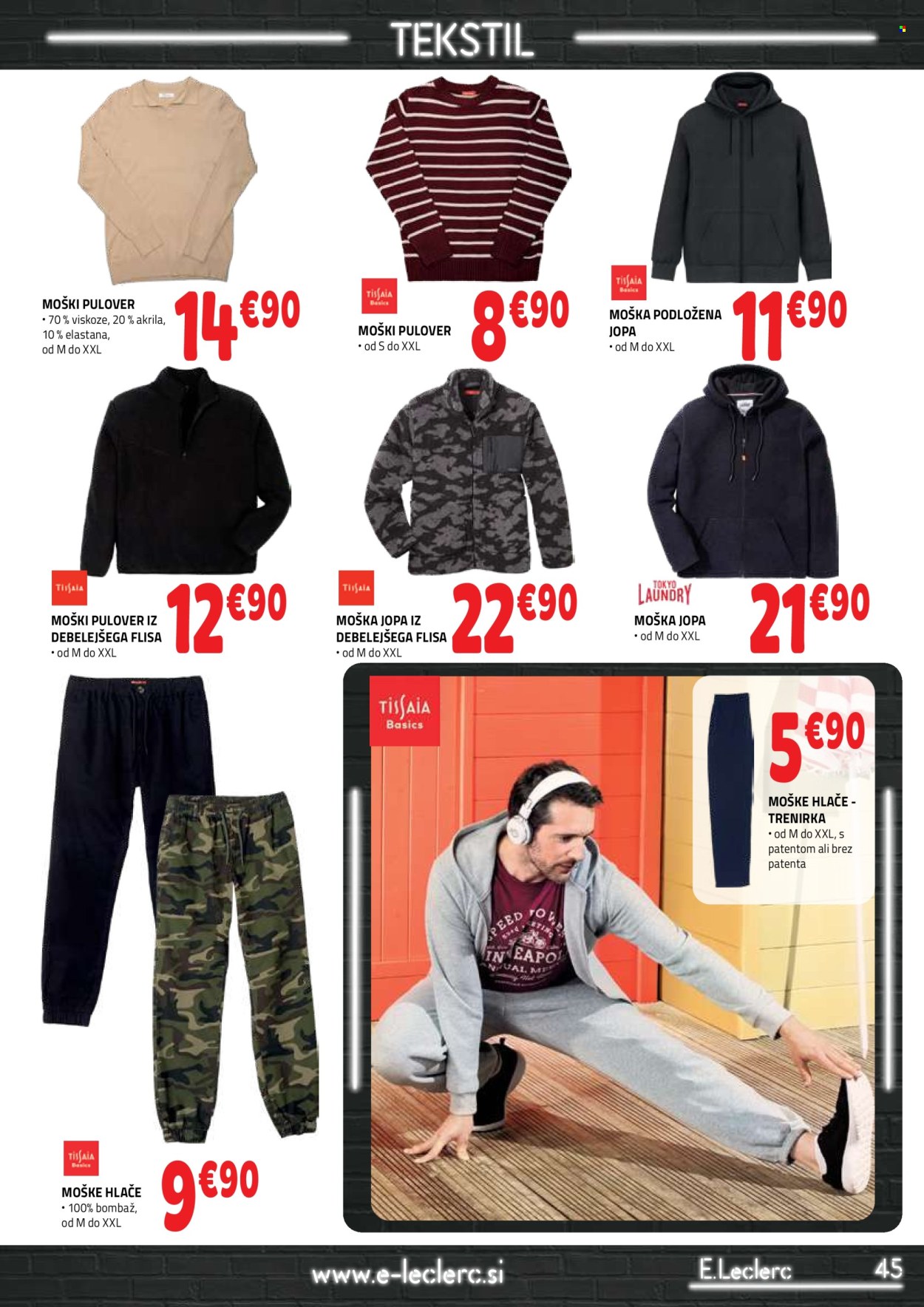 E.Leclerc katalog - 28.1.2026 - 7.2.2026. Stran 45
