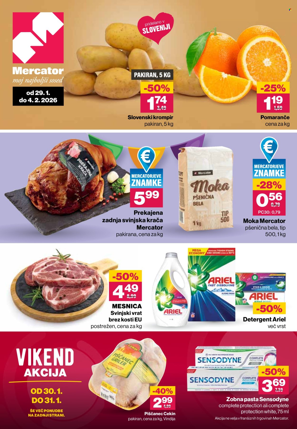 Mercator katalog - 29.1.2026 - 4.2.2026. Stran 1