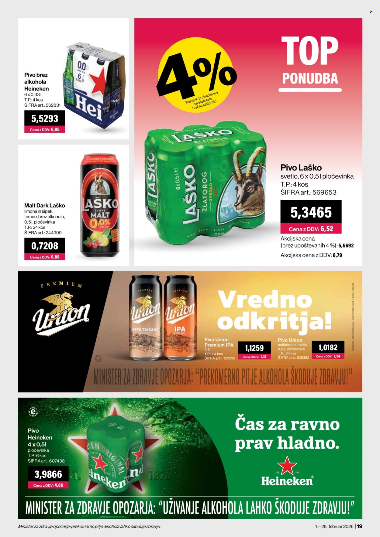 Mercator Cash & Carry katalog - 1.2.2026 - 28.2.2026. Stran 19