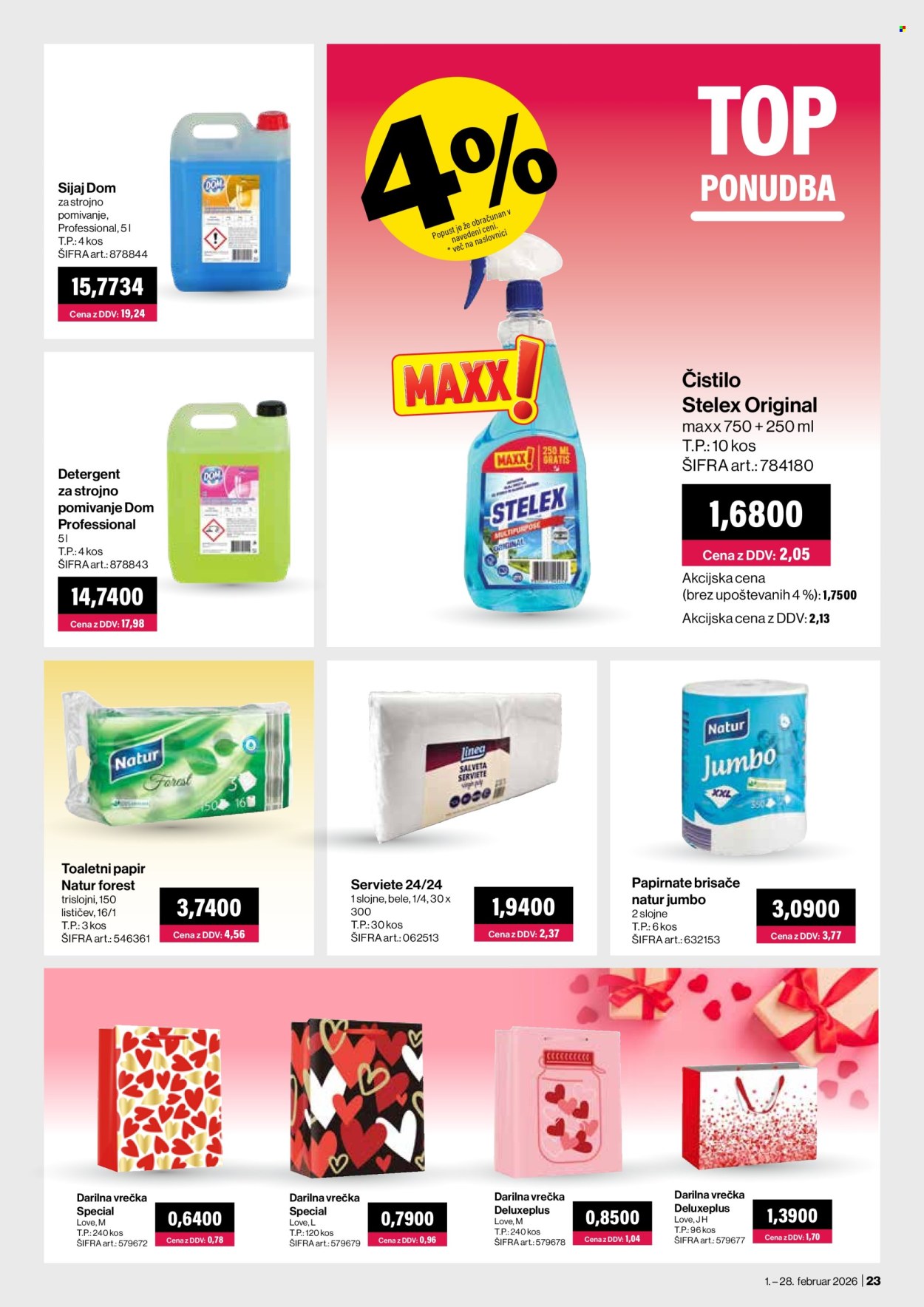 Mercator Cash & Carry katalog - 1.2.2026 - 28.2.2026. Stran 23