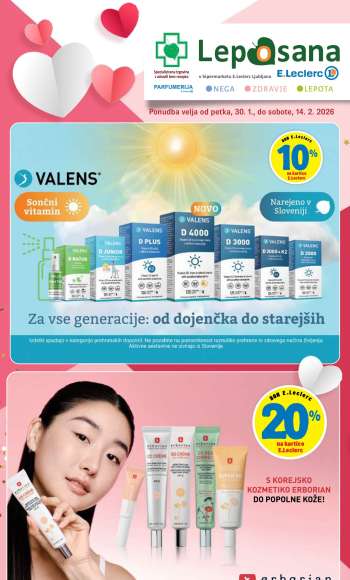 E.Leclerc katalog - 30.1.2026 - 14.2.2026.
