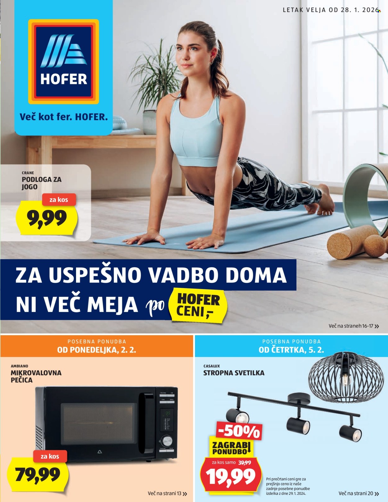 Hofer katalog - 28.1.2026 - 5.2.2026. Stran 1