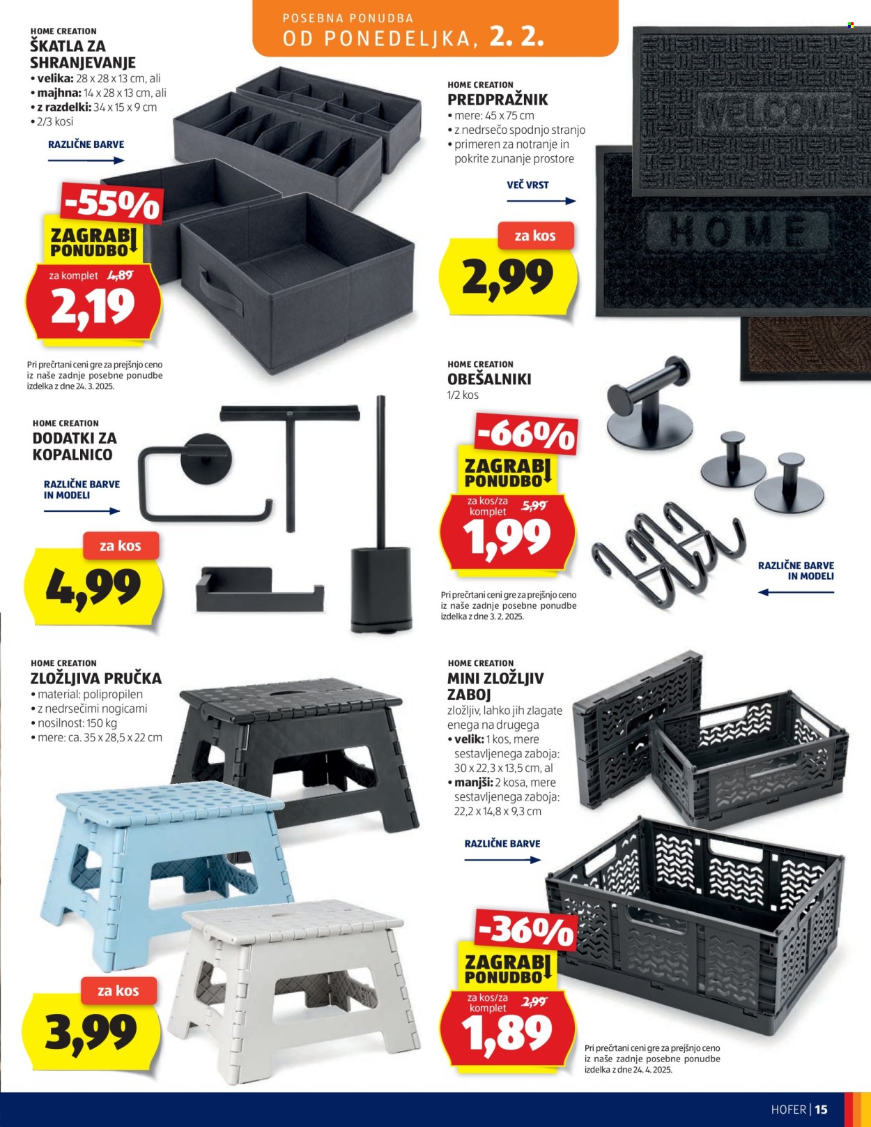 Hofer katalog - 28.1.2026 - 5.2.2026. Stran 15