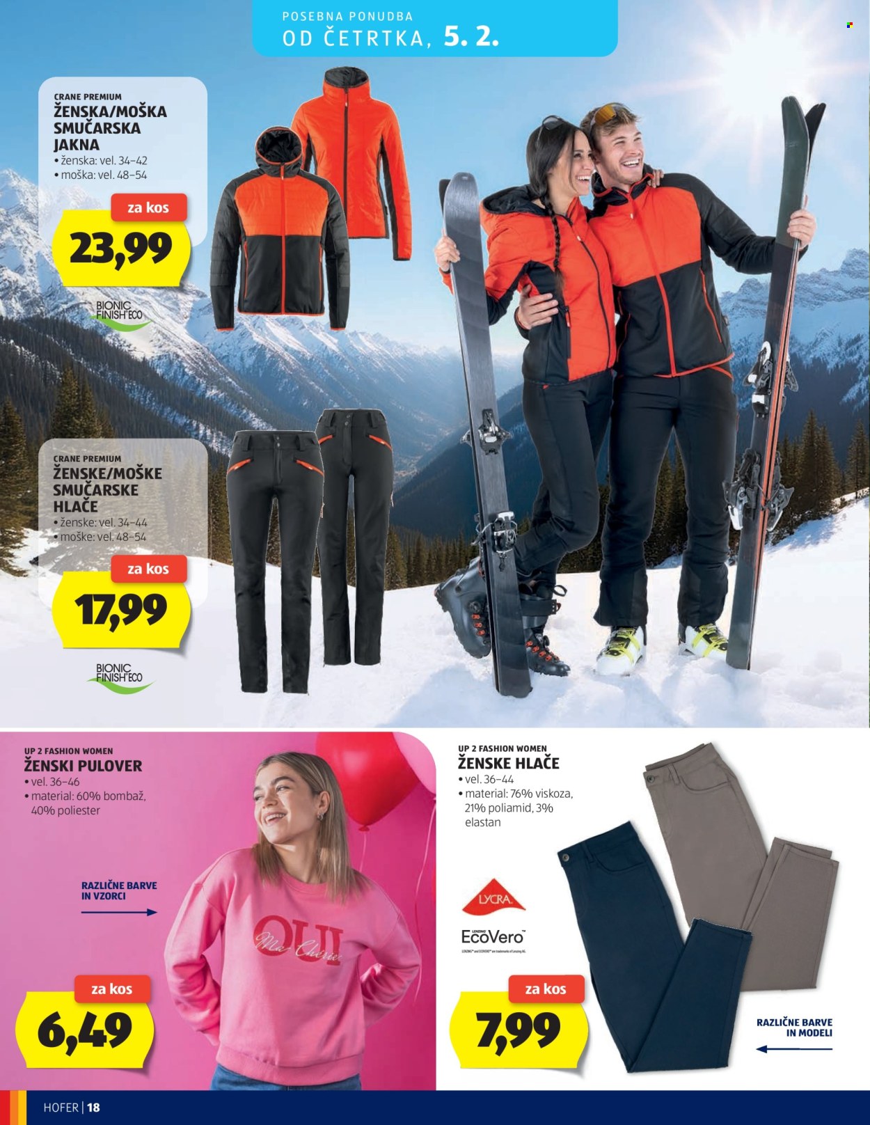 Hofer katalog - 28.1.2026 - 5.2.2026. Stran 18