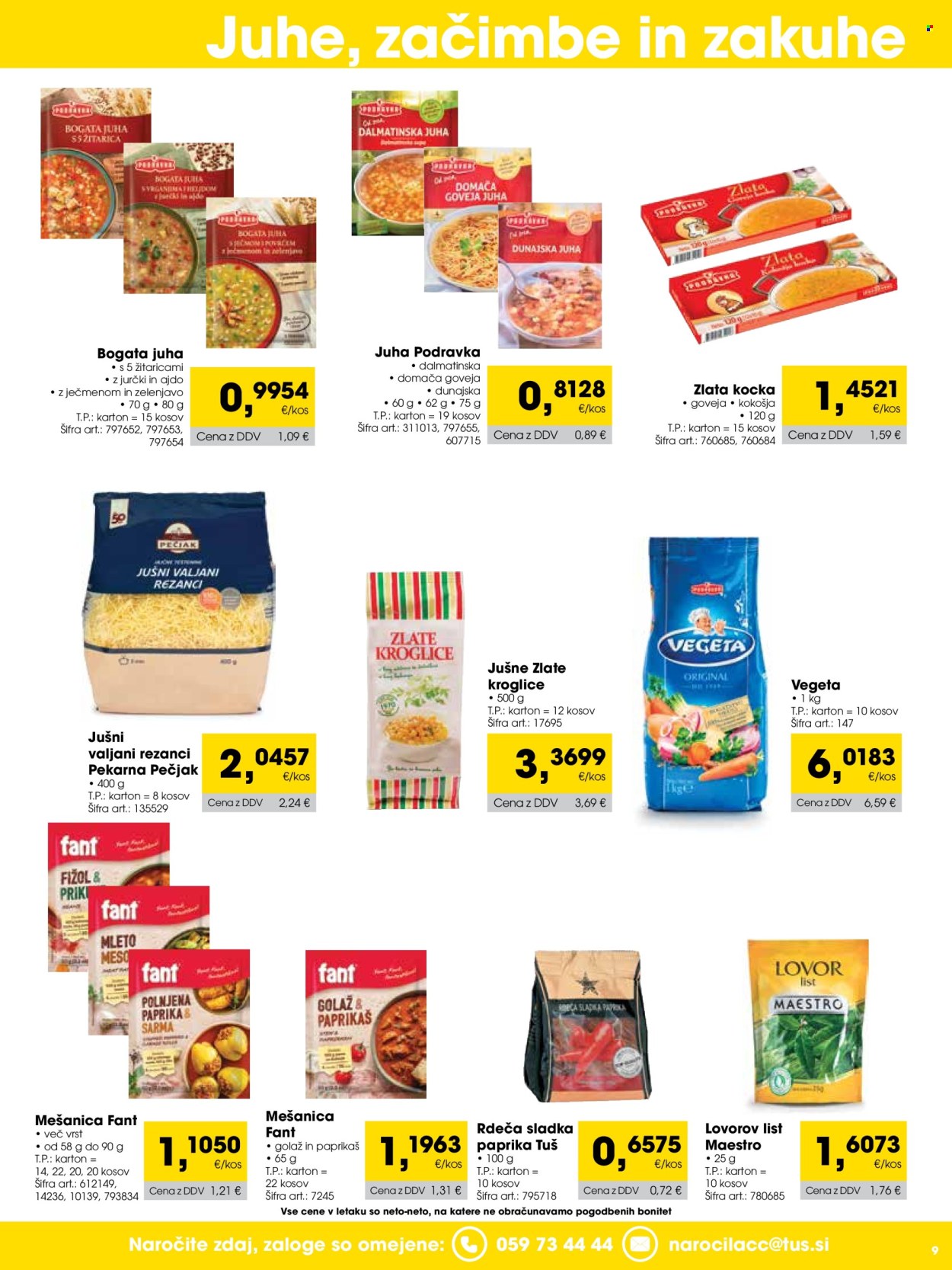 Tuš Cash & Carry katalog - 1.2.2026 - 28.2.2026. Stran 9