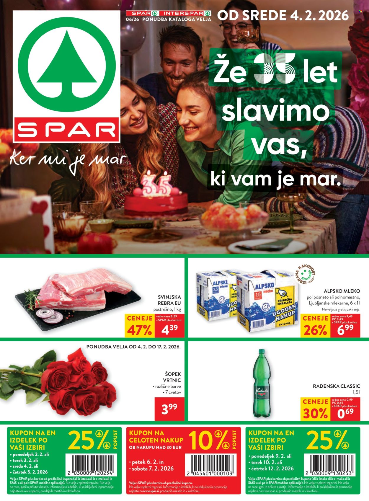 SPAR katalog - 4.2.2026 - 17.2.2026. Stran 1