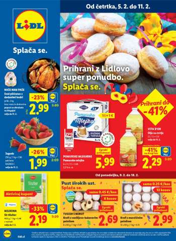 Lidl katalog - 5.2.2026 - 11.2.2026.
