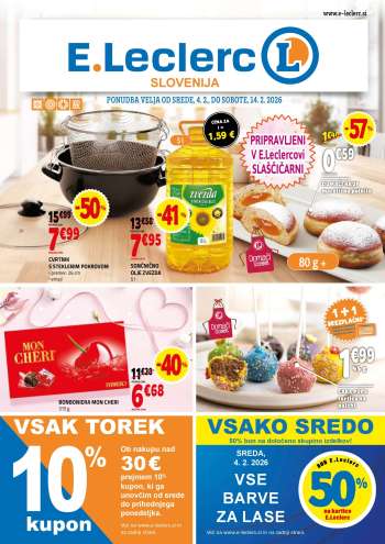 E.Leclerc katalog - 4.2.2026 - 14.2.2026.