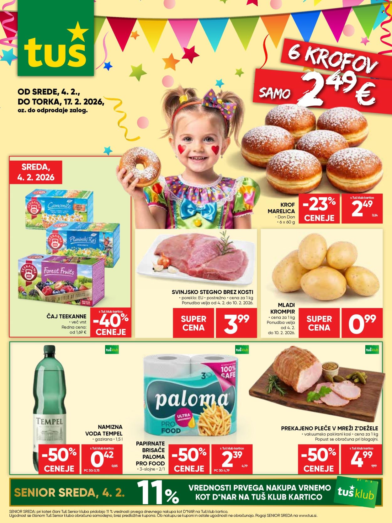 Tuš katalog - 4.2.2026 - 17.2.2026. Stran 1