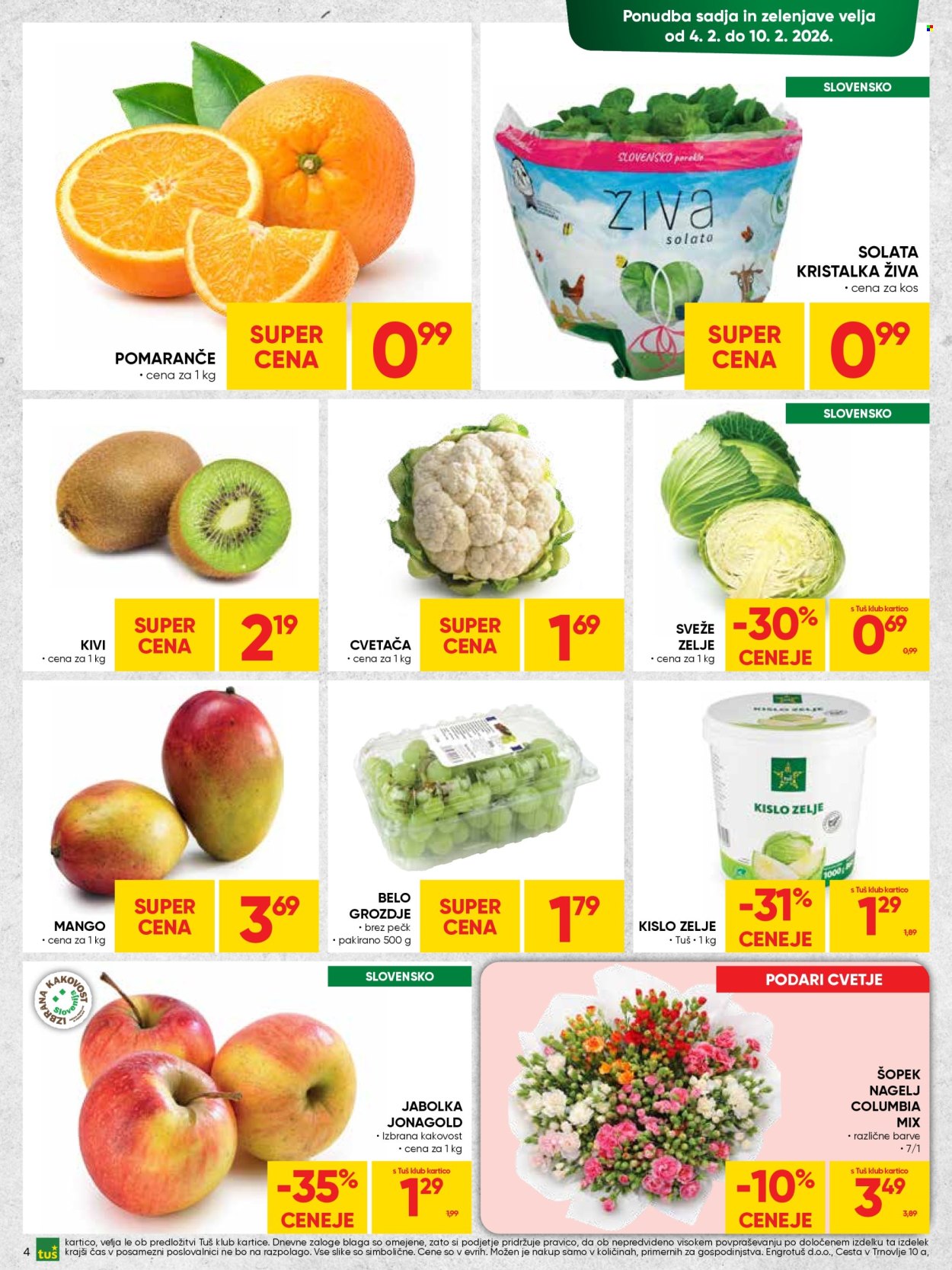 Tuš katalog - 4.2.2026 - 17.2.2026. Stran 4