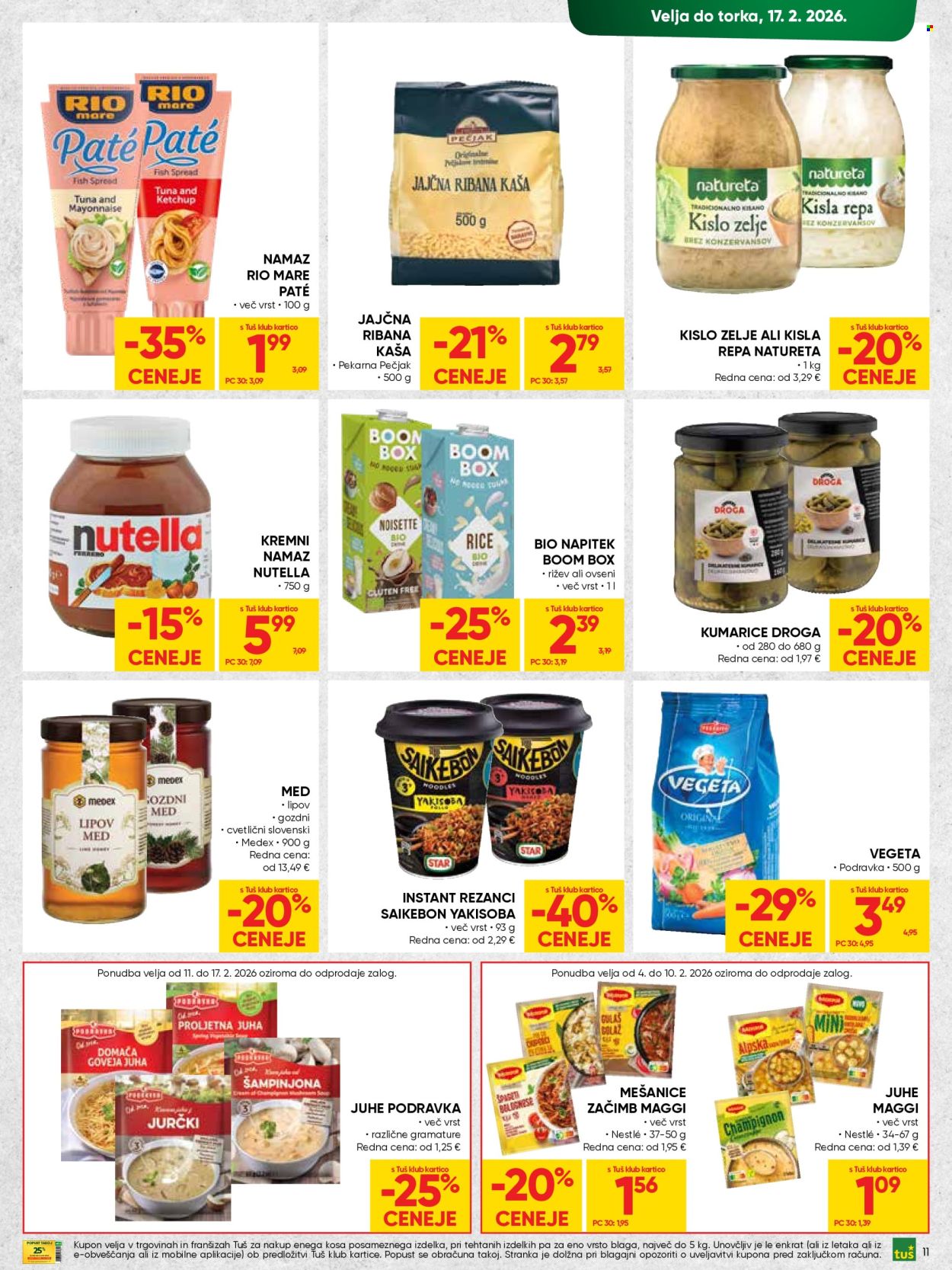Tuš katalog - 4.2.2026 - 17.2.2026. Stran 11