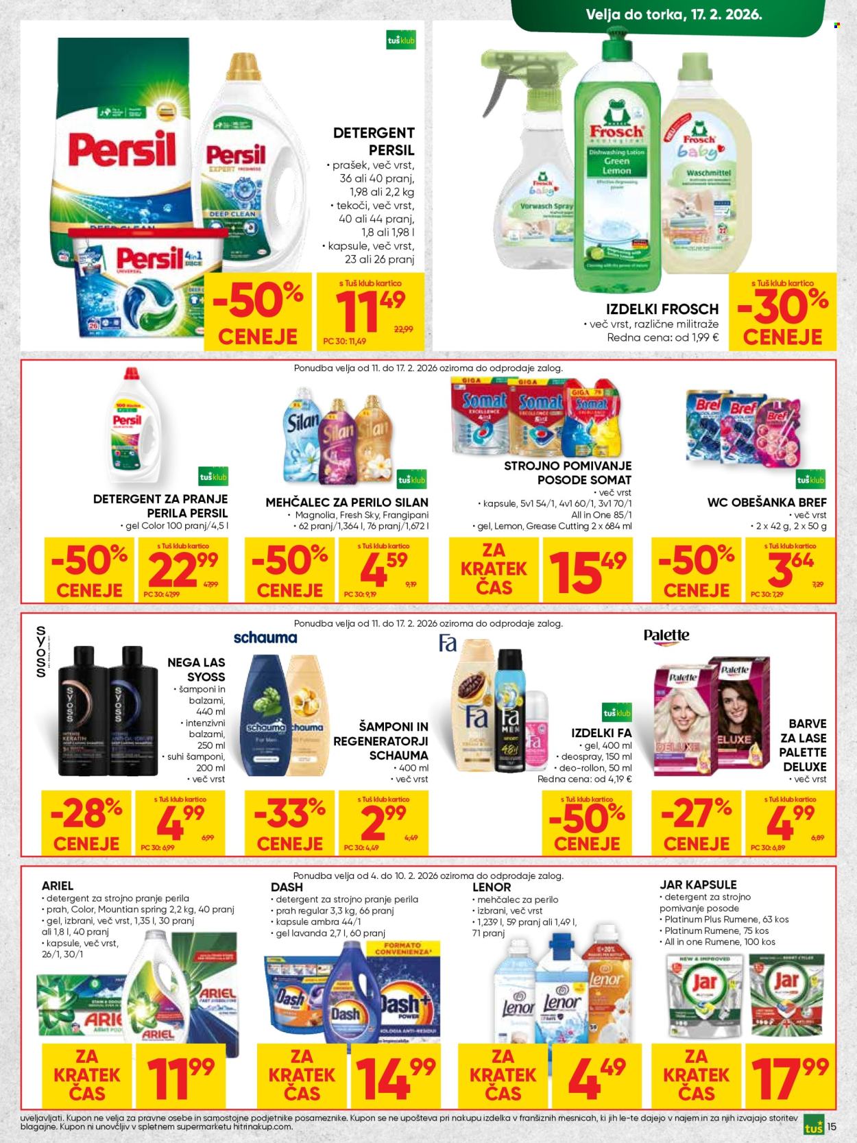 Tuš katalog - 4.2.2026 - 17.2.2026. Stran 15