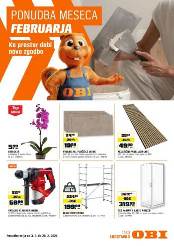 OBI katalog - 3.2.2026 - 28.2.2026.