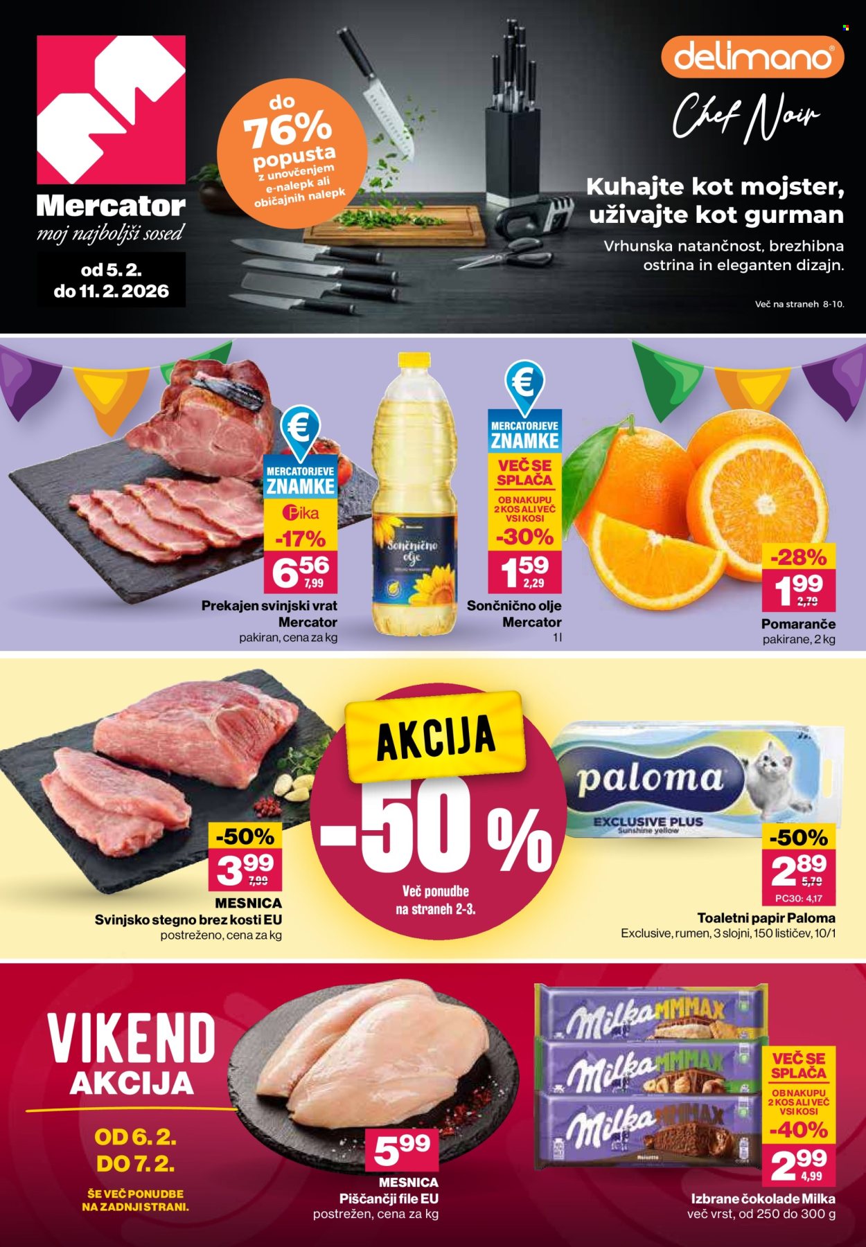 Mercator katalog - 5.2.2026 - 11.2.2026. Stran 1