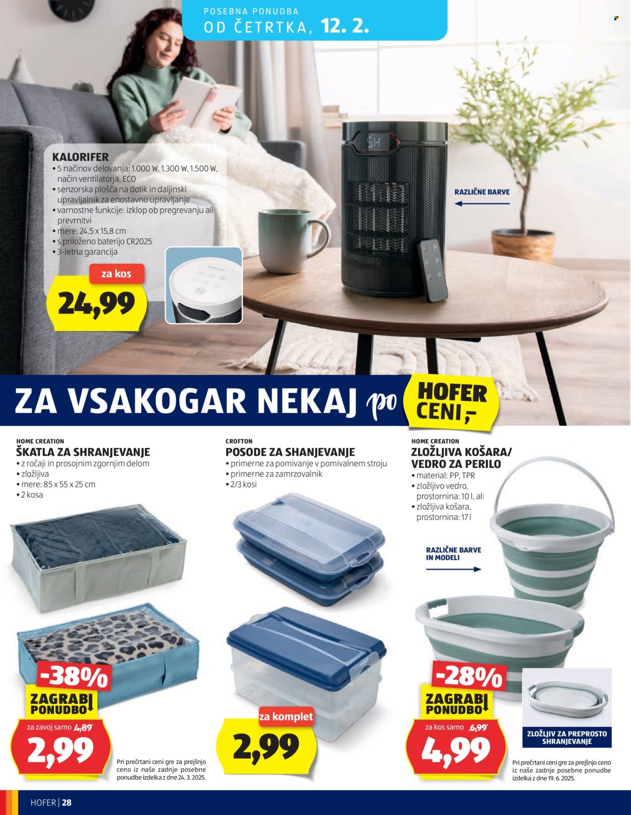Hofer katalog - 4.2.2026 - 12.2.2026. Stran 28