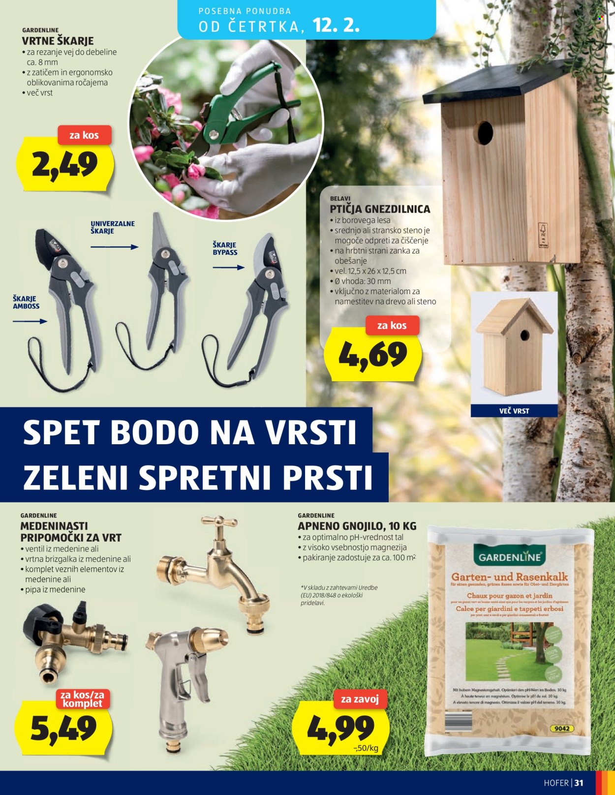 Hofer katalog - 4.2.2026 - 12.2.2026. Stran 31
