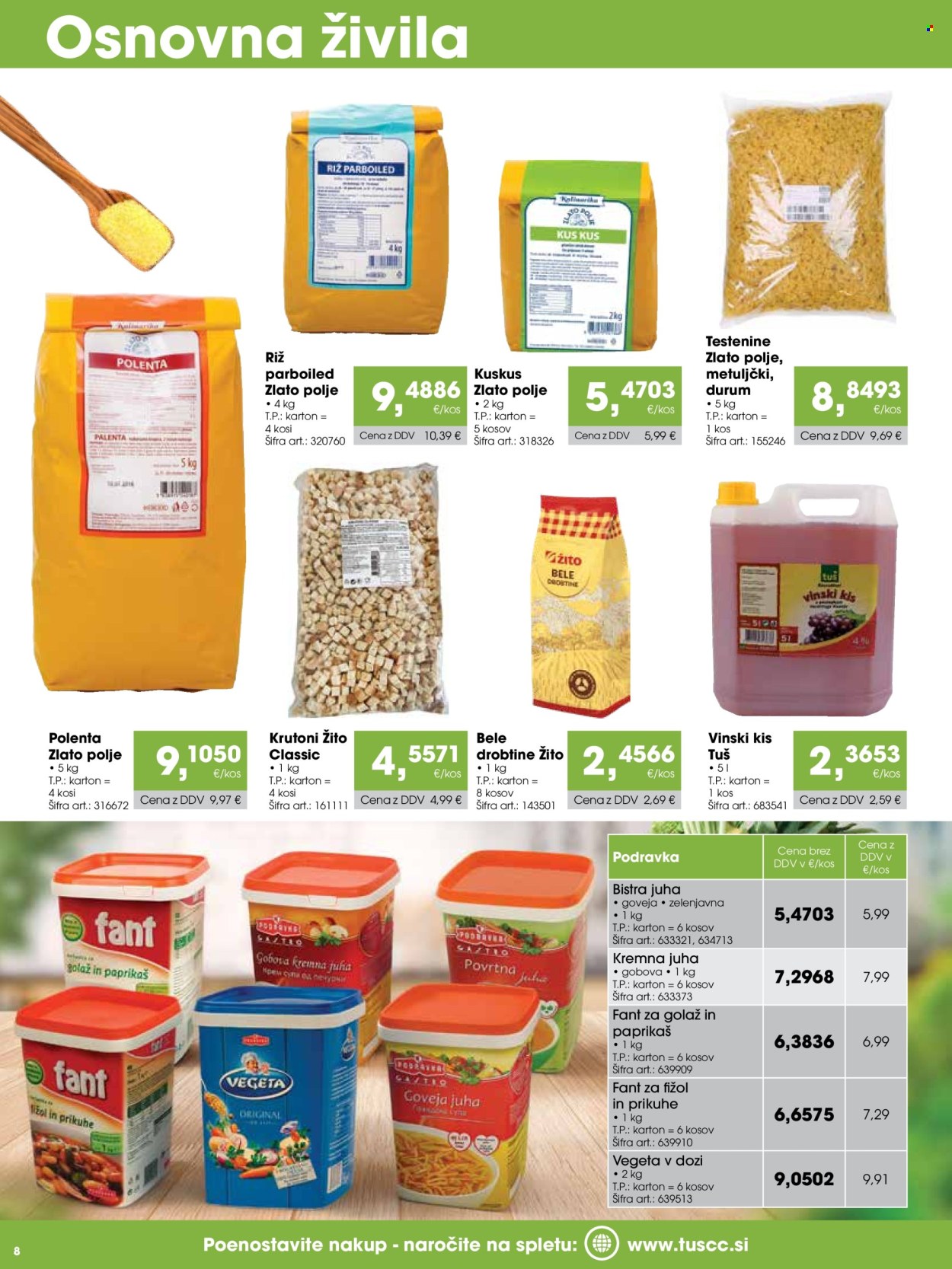 Tuš Cash & Carry katalog - 7.2.2026 - 6.3.2026. Stran 8