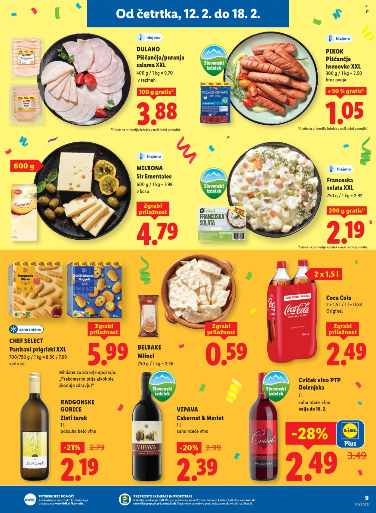 Lidl katalog - 12.2.2026 - 18.2.2026. Stran 9