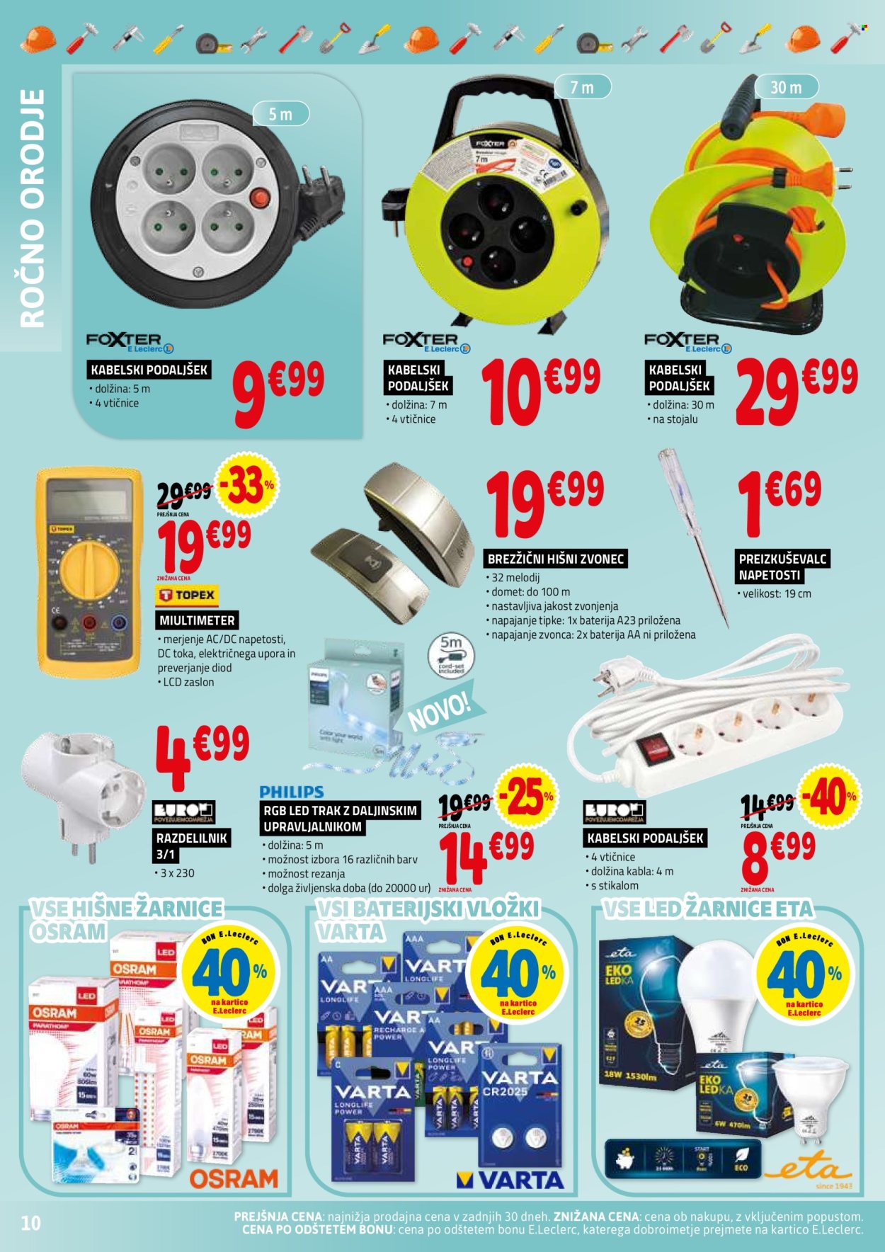 E.Leclerc katalog - 11.2.2026 - 21.2.2026. Stran 10