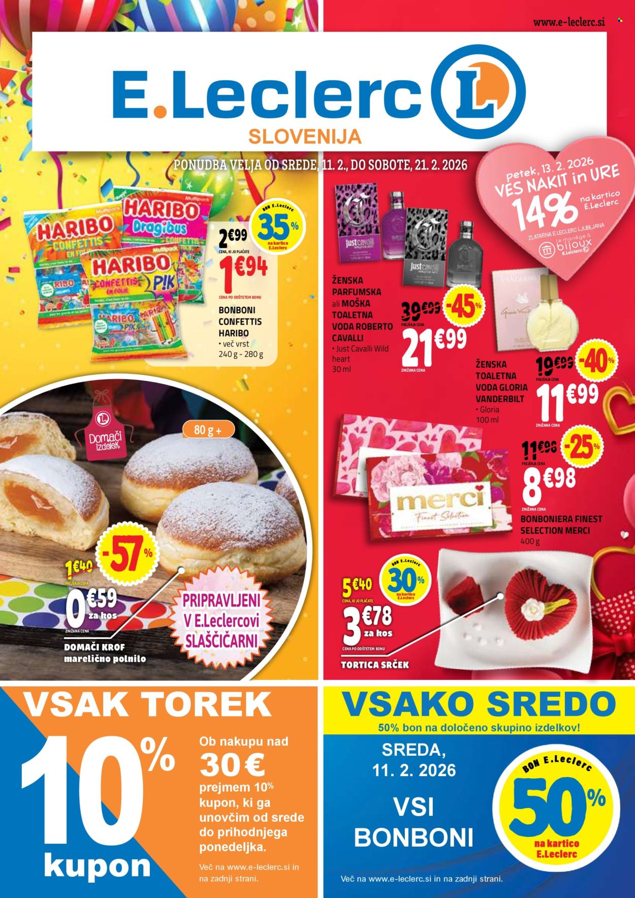E.Leclerc katalog - 11.2.2026 - 21.2.2026. Stran 1