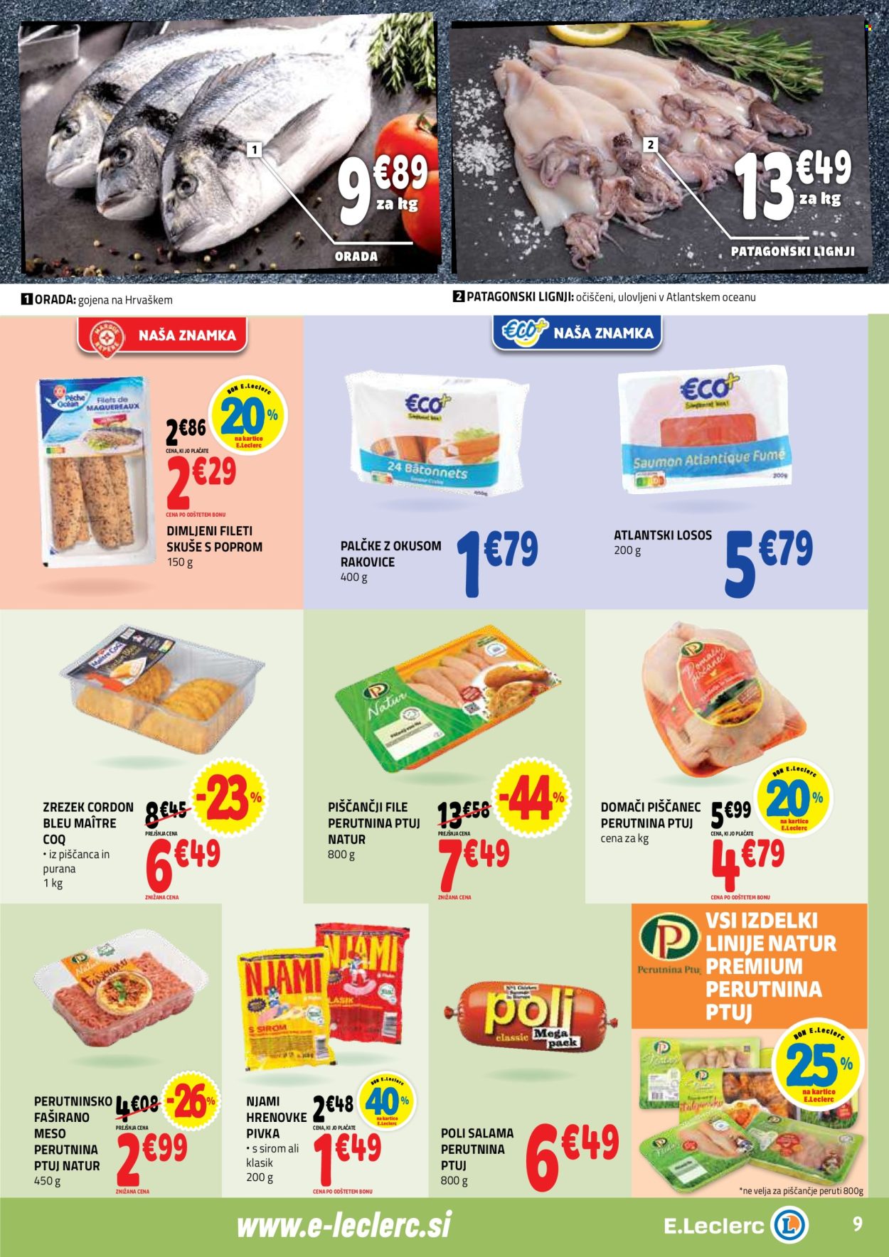 E.Leclerc katalog - 11.2.2026 - 21.2.2026. Stran 9