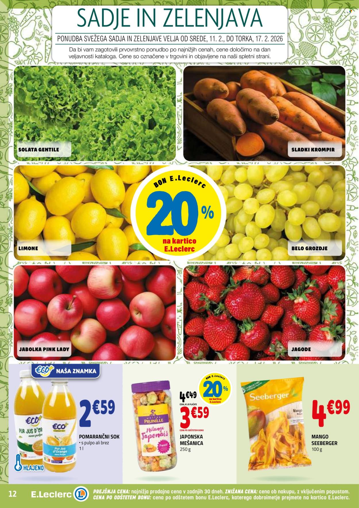 E.Leclerc katalog - 11.2.2026 - 21.2.2026. Stran 12