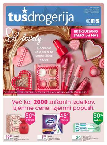 Tuš Drogeria katalog - 11.2.2026 - 28.2.2026.