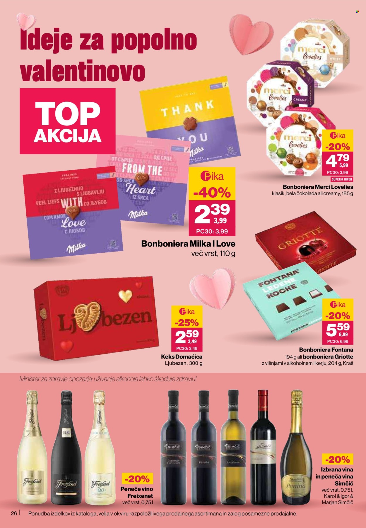 Mercator katalog - 12.2.2026 - 18.2.2026. Stran 26