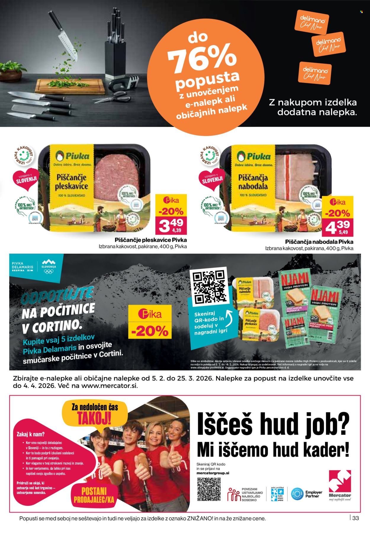Mercator katalog - 12.2.2026 - 18.2.2026. Stran 33