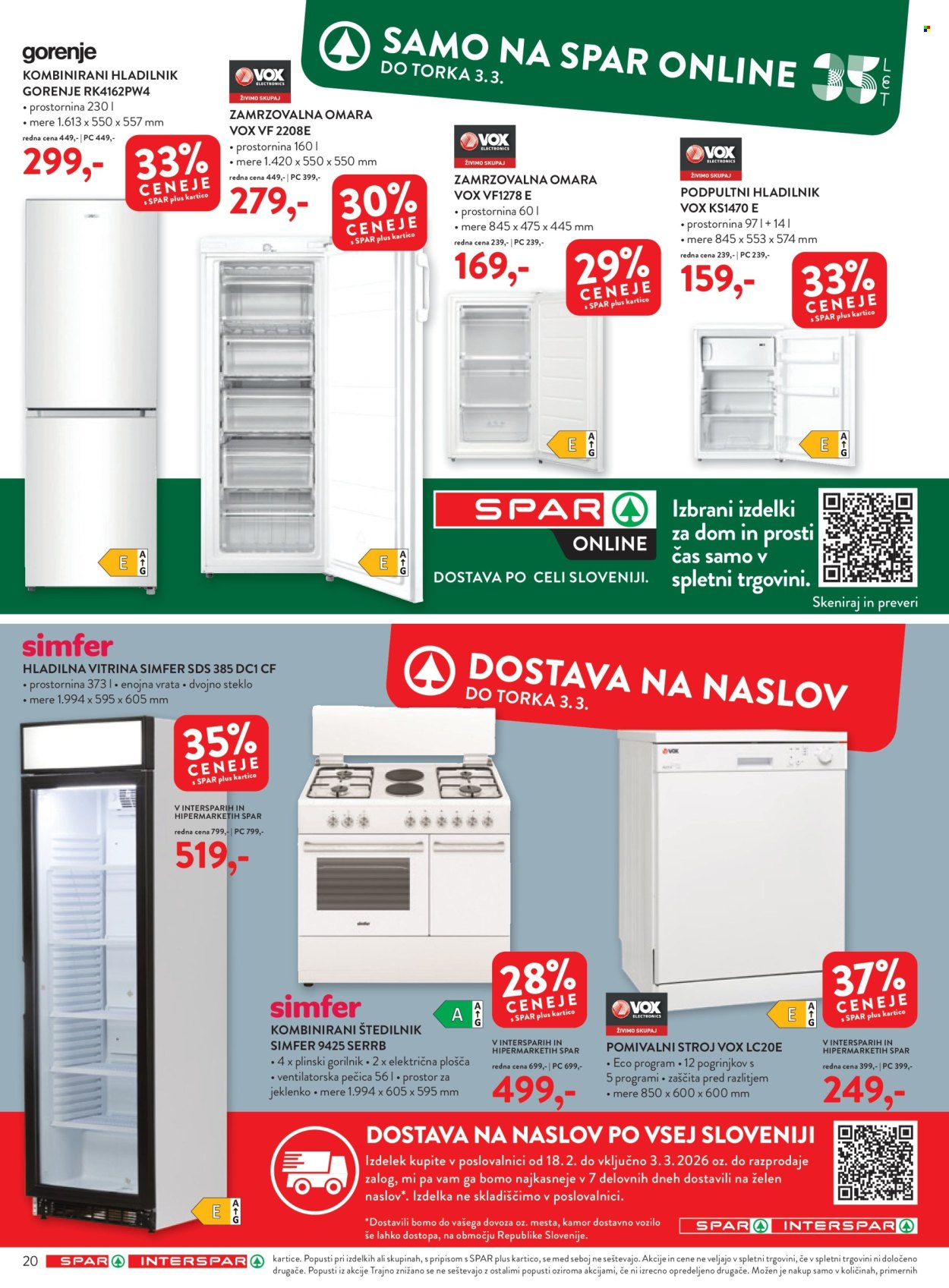 SPAR katalog - 18.2.2026 - 3.3.2026. Stran 20