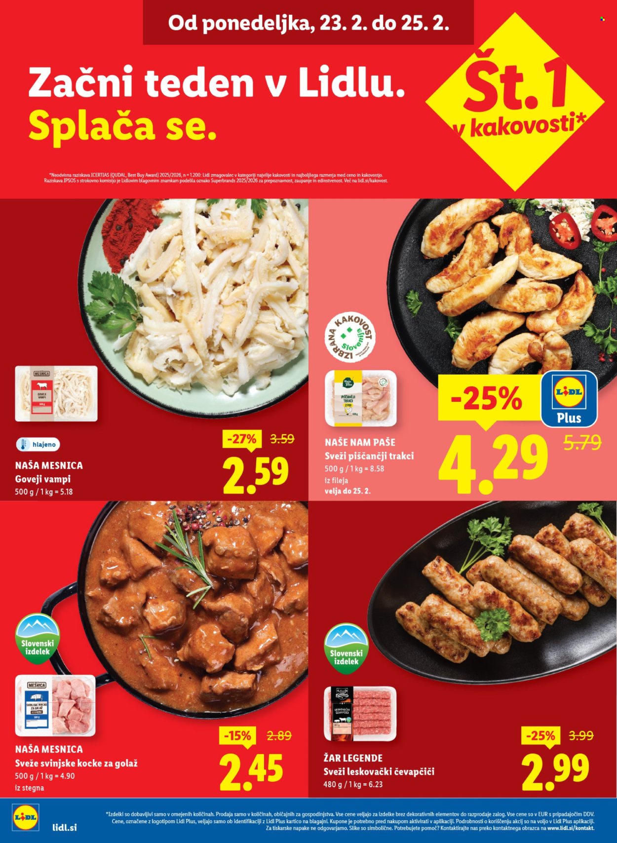 Lidl katalog - 19.2.2026 - 25.2.2026. Stran 42