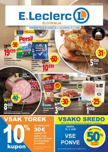 E.Leclerc katalog - 18.2.2026 - 28.2.2026.