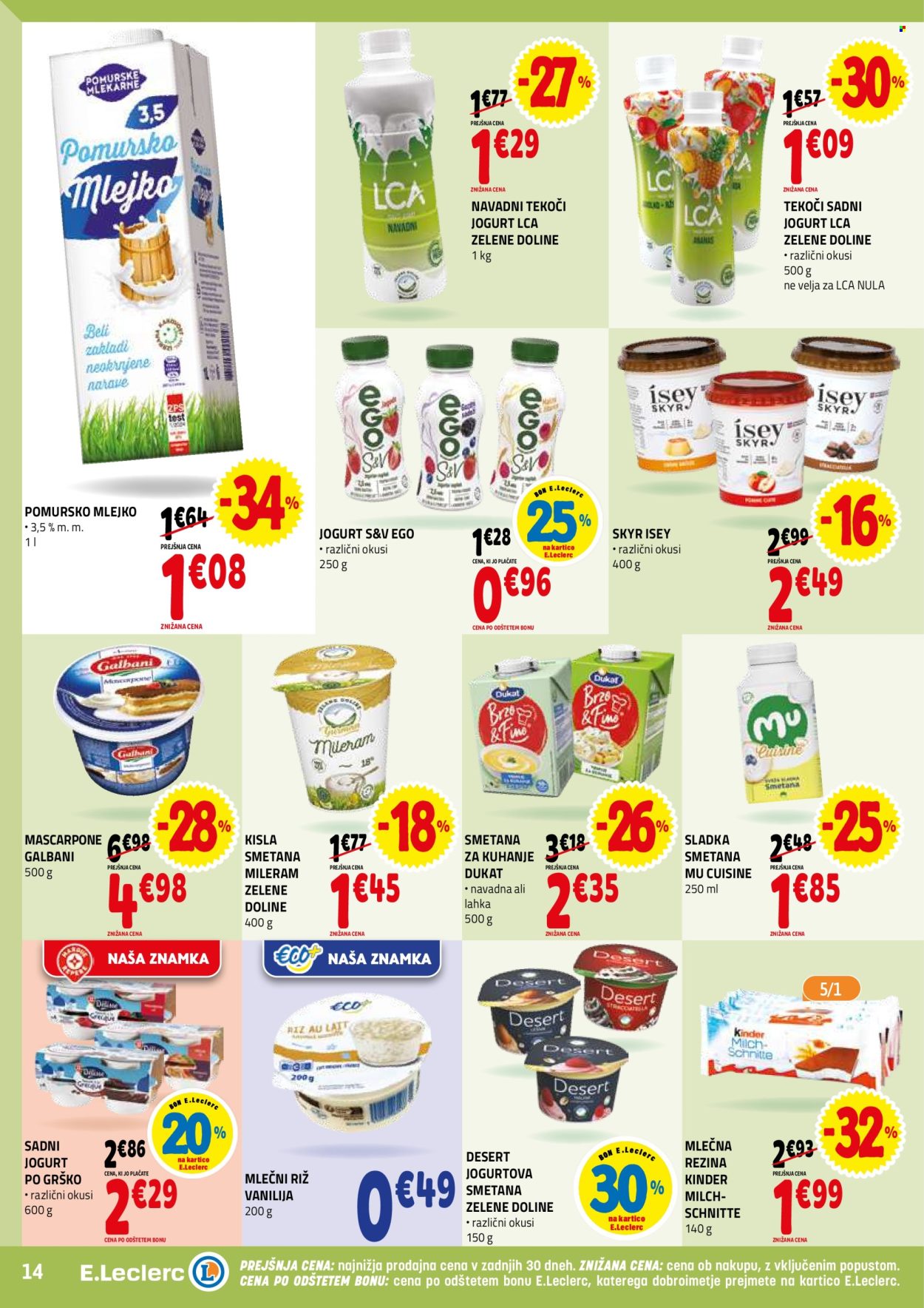 E.Leclerc katalog - 18.2.2026 - 28.2.2026. Stran 14