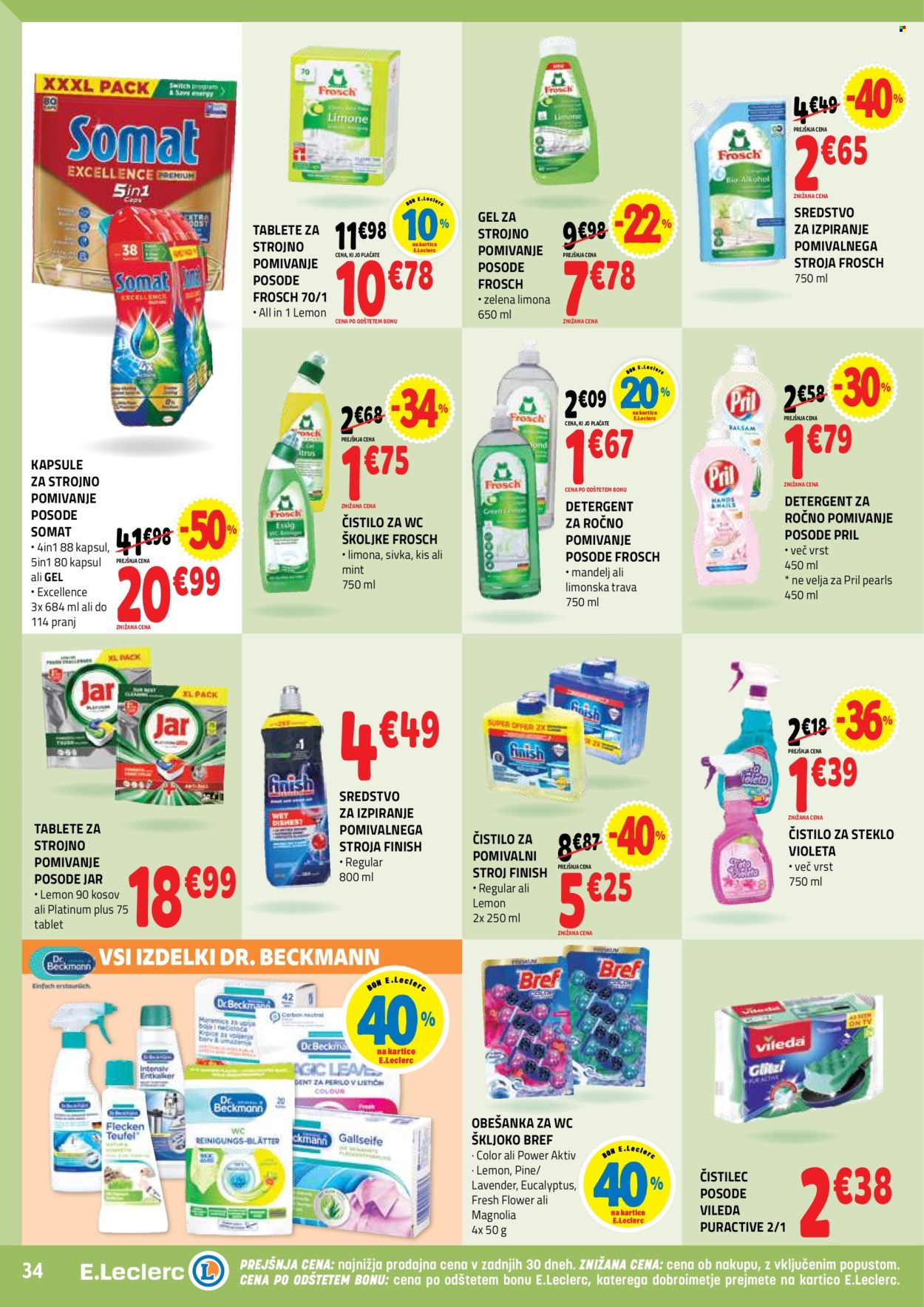 E.Leclerc katalog - 18.2.2026 - 28.2.2026. Stran 34