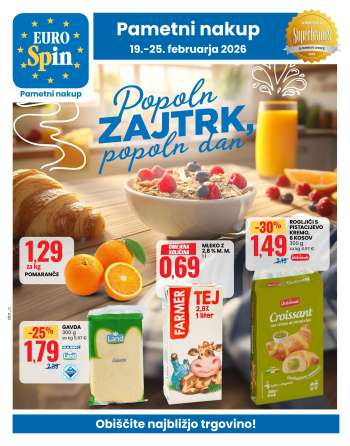 EuroSpin katalog - 19.2.2026 - 25.2.2026.